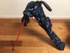 ロサーセン 迷彩柄ミニキャディバッグ（青・黒）のサムネイル