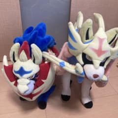 ポケモンセンター ザシアン ザマゼンタ ぬいぐるみ - メルカリ
