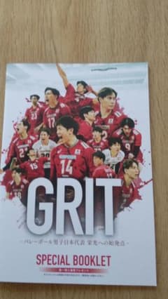 GRIT - バレーボール男子日本代表特集ブックレットのサムネイル