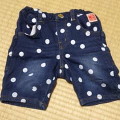 ドット柄パンツ ハーフパンツ。のサムネイル
