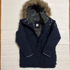 GAP KIDS 中綿コート ネイビー XL 150のサムネイル