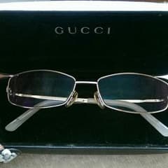 GUCCI　　シルバーフレーム眼鏡のサムネイル
