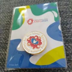 新品】EXPO2025 ピンバッジ 色差し ミャクミャク・ウインク