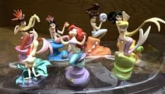 【レア】リトル・マーメイド アリエル＆シスターズ フィギュアリンセット　未開封のサムネイル