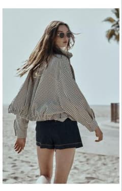 チェック柄ボンバージャケット 完売 ZARA L チェック柄ボンバージャケット 完売品⭐︎ZARA ラ*ブ様 Sサイズ メルカリ - ジャケット・アウター