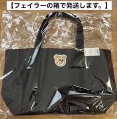 新品】ラブラリーバイフェイラー ワッペントートバッグ ブラック LL
