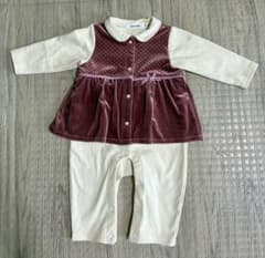SLAP SLIP ベロア ロンパース 80cmのサムネイル