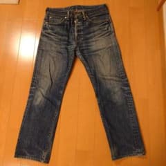リーバイス Levis501 縦落ちインディゴ レザーパッチ00年代W31 - メルカリ