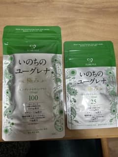 いのちのユーグレナ　極み　100粒と25粒のセットのサムネイル