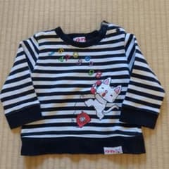 ストライプ柄ノンタントレーナー 80のサムネイル