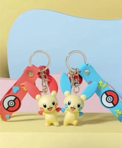 ポケモン プラスル マイナンキーホルダー2つセット - メルカリ