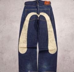 【希少•美品】EVISU エヴィス キッズ ジーンズ 大黒 赤耳 カモメ 濃紺 希少 EVISU エヴィス 大黒 カモメデニム 濃紺 2000 No.2 W34 - メルカリ