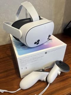 Meta Quest 3S 128GB VRヘッドセット 本体　コントローラーのサムネイル