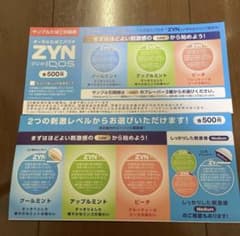 【東京都内のローソン限定】ZYN by IQOS サンプルたばこ引換券　1枚 - 4