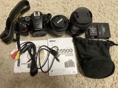 明日まで値下げ　D5500 ジャンク　Nikon SIGMA レンズ　フィルターのサムネイル