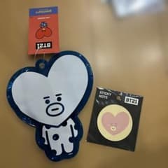 BT21 クッキーシー 付箋 ハート型　マスクのサムネイル