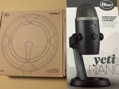 Blue yeti NANO + 純正ショックマウントのサムネイル