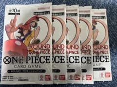 ワンピースカード ラウンドワン プロモーションパック　プロモ　5パック　未開封のサムネイル