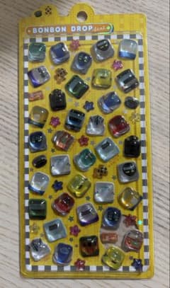 正規品　ボンボンドロップ シール 新幹線　電車　踏み切りのサムネイル