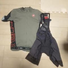Castelli MASH サイクルジャージ ビブショーツ セット Castelli サイクルジャージ ビブショーツ セット - メルカリ