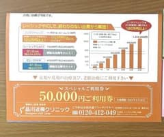品川近視クリニック　50,000円分ご利用券のサムネイル