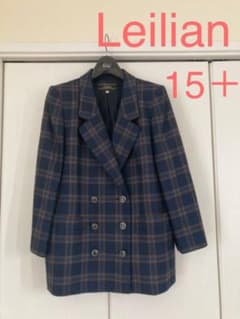 コート チェック ジャケット　15＋のサムネイル