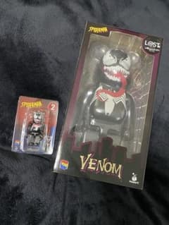 VENOM(ヴェノム) ベアブリック Happyくじのサムネイル