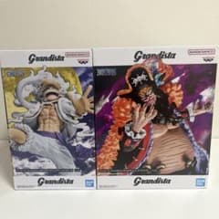 ワンピース Grandista マーシャル・D・ティーチ ルフィギア5 12体 ワンピース Grandista ルフィ ギア5 マーシャル・D・ティーチ - メルカリ
