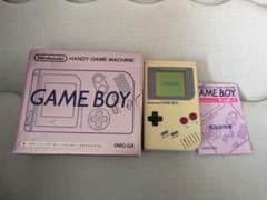 Nintendo Game Boy 本体 箱 ゲームボーイ Nintendo GAME BOY 本体 箱・説明書付 - メルカリ
