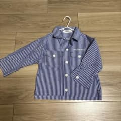 GOLDEN BEAR ストライプシャツ 100cmのサムネイル
