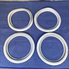Carbest 14インチ ホワイトウォール 4枚セットのサムネイル