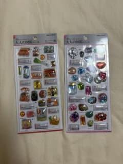 [国内正規品•新品未開封］ 大人の図鑑シール 2種セット スーパー編　鉱物編2のサムネイル