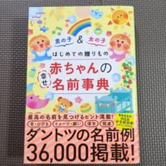 はじめての贈りもの 赤ちゃんの幸せ名前事典のサムネイル