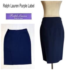 ラルフローレン パープルレーベル タイトスカート ラップデザイン