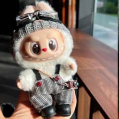 15/17 センチ Labubu ぬいぐるみ着せ替え服❤5点SET ラブブ Labubu ぬいぐるみ 17cm着せ替え服 ぬい服 5点セット