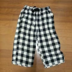 キッズ150ハーフパンツ半ズボンチェック★のサムネイル