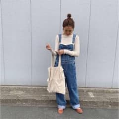 CANAL JEAN via j(ヴィアジェイ) デニムオーバーオールのサムネイル