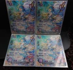 ファイアーエムブレムサイファ SR すべての路の果てにアクア 4枚セット