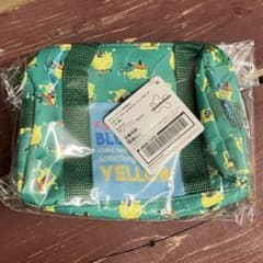 スポンジボブ　ミニ ボストンバッグ　ポーチ　グリーン　緑
