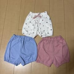 petit main ベビーパジャマ80cm ショートパンツ 3点セットのサムネイル