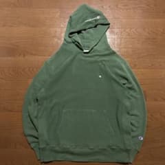 Champion REVERSE WEAVE 復刻青単タグ M フェード