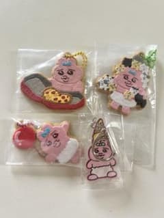 新品未使用　おぱんちゅうさぎ♡キーホルダー　4点セットのサムネイル