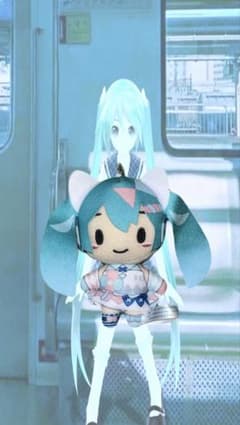 初音ミク モアプラス マスコット ぬいぐるみのサムネイル