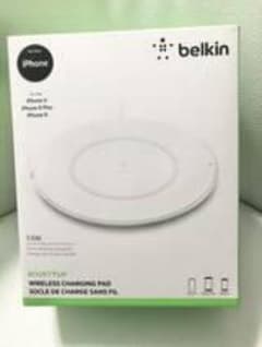 【新品未開封】belkin ワイヤレス充電パッド　F7U027dqWHTのサムネイル
