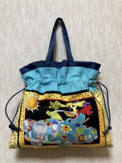 ロラライハリス⭐️巾着バッグ⭐️ドッグ - メルカリ