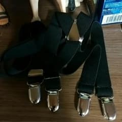 【学習発表会にいかがでしょうか❓】黒色.サスペンダー。のサムネイル