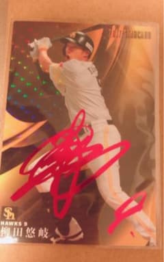 プロ野球チップスカード　柳田悠岐のサムネイル