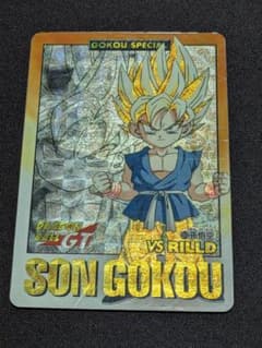 カードダス ドラゴンボールGT 93孫悟空 両面キラカード カードダス ドラゴンボールGT 孫悟空 93 - メルカリ