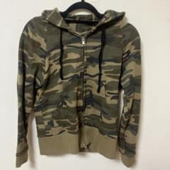 迷彩柄 フルジップパーカーのサムネイル