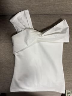 ORGUE オフショルダートップス（ホワイト）